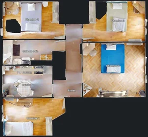 Private room at 10 Rue du Bourbonnais, 35000 Rennes, France, image 12 of 12