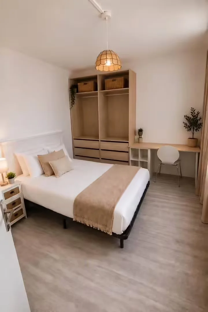 Chambre d'étudiant confortable et spacieuse dans 