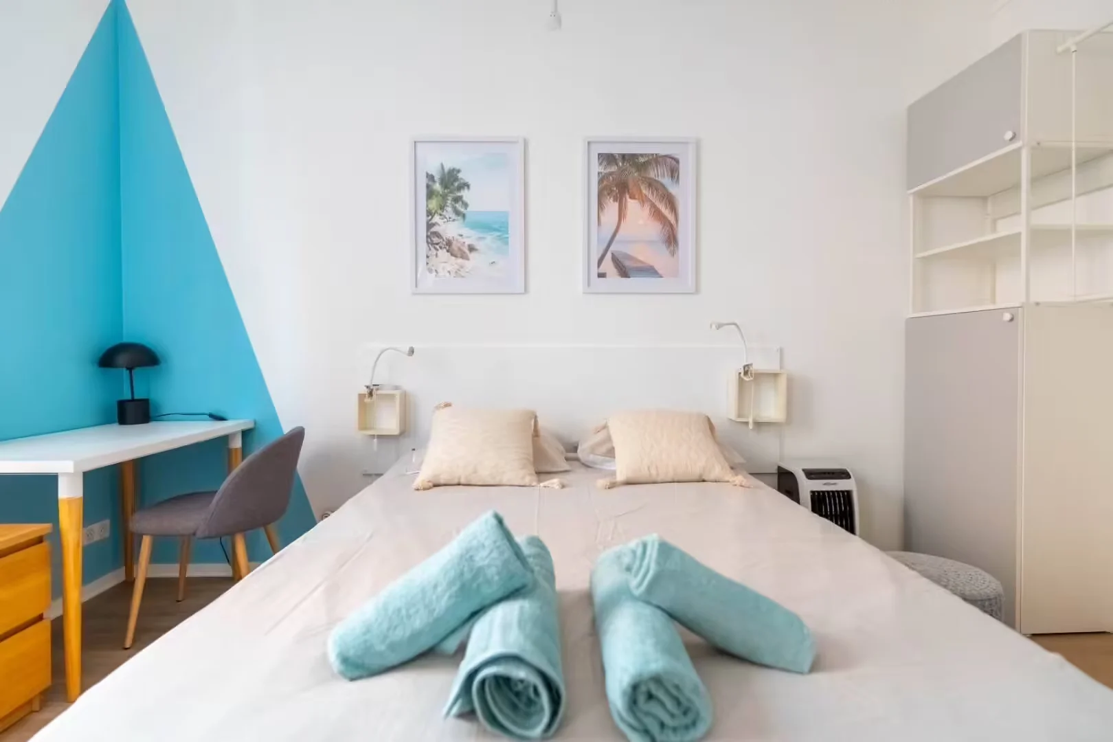 Habitación estudiantil amplia y cómoda en 