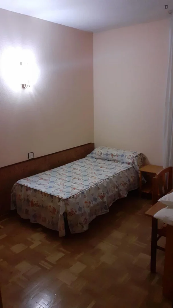 Affordable room for students with ample lighting in