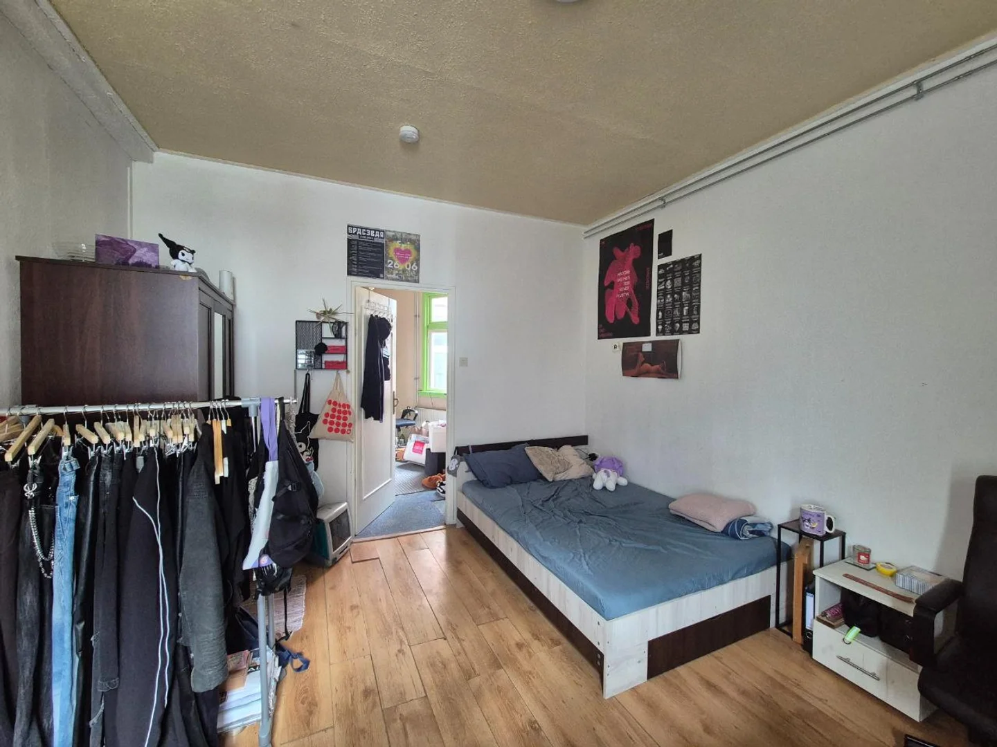 Chambre d'étudiant confortable et spacieuse dans 