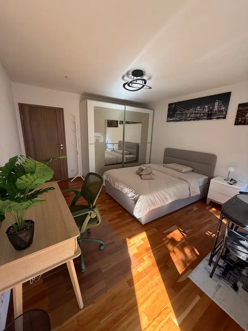 Bright and airy student room with easy university access in 