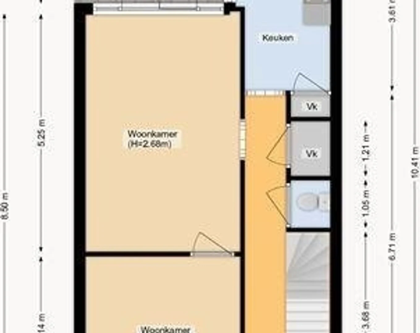 Studentenfreundliches Zimmer in  mit modernen Annehmlichkeiten