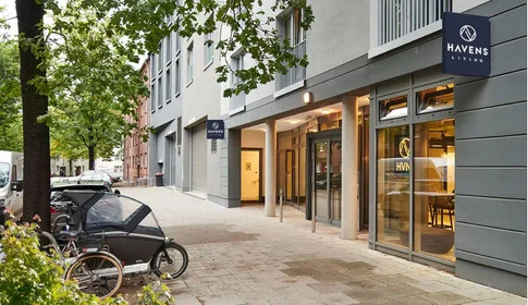 Stüdyo daire konumu Oeverseestraße, 14 18 görüntüsü