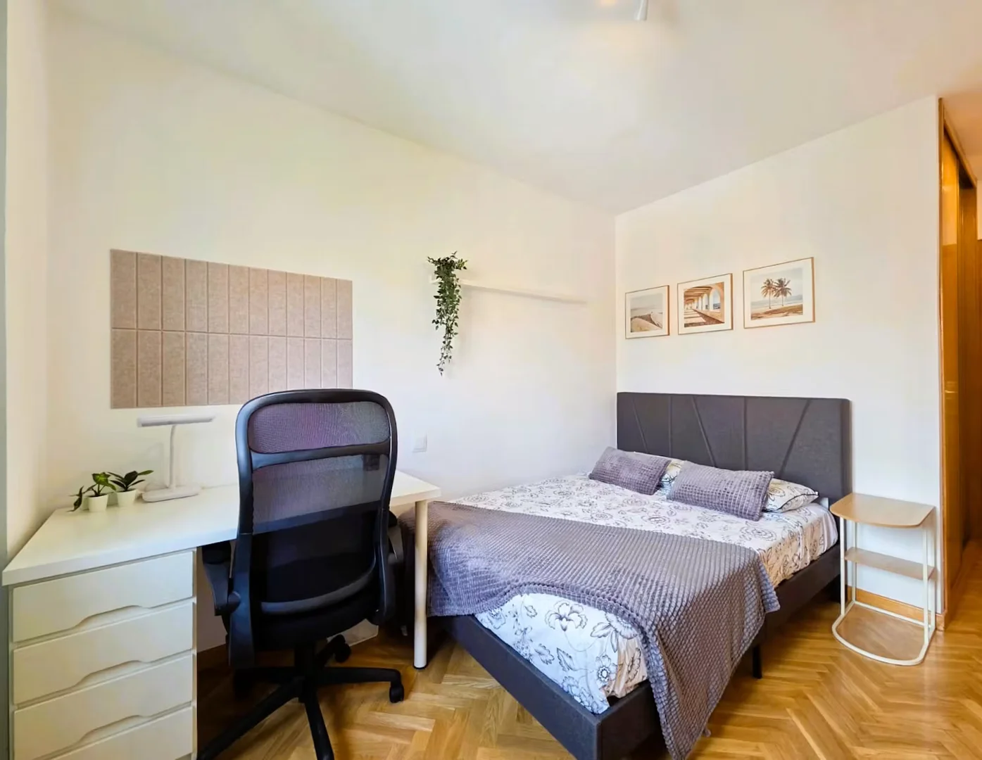 Quarto de estudante económico perto do campus em