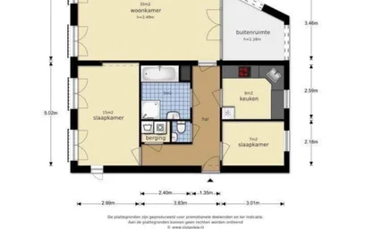 Appartamento con 2 camere da letto a {area}
