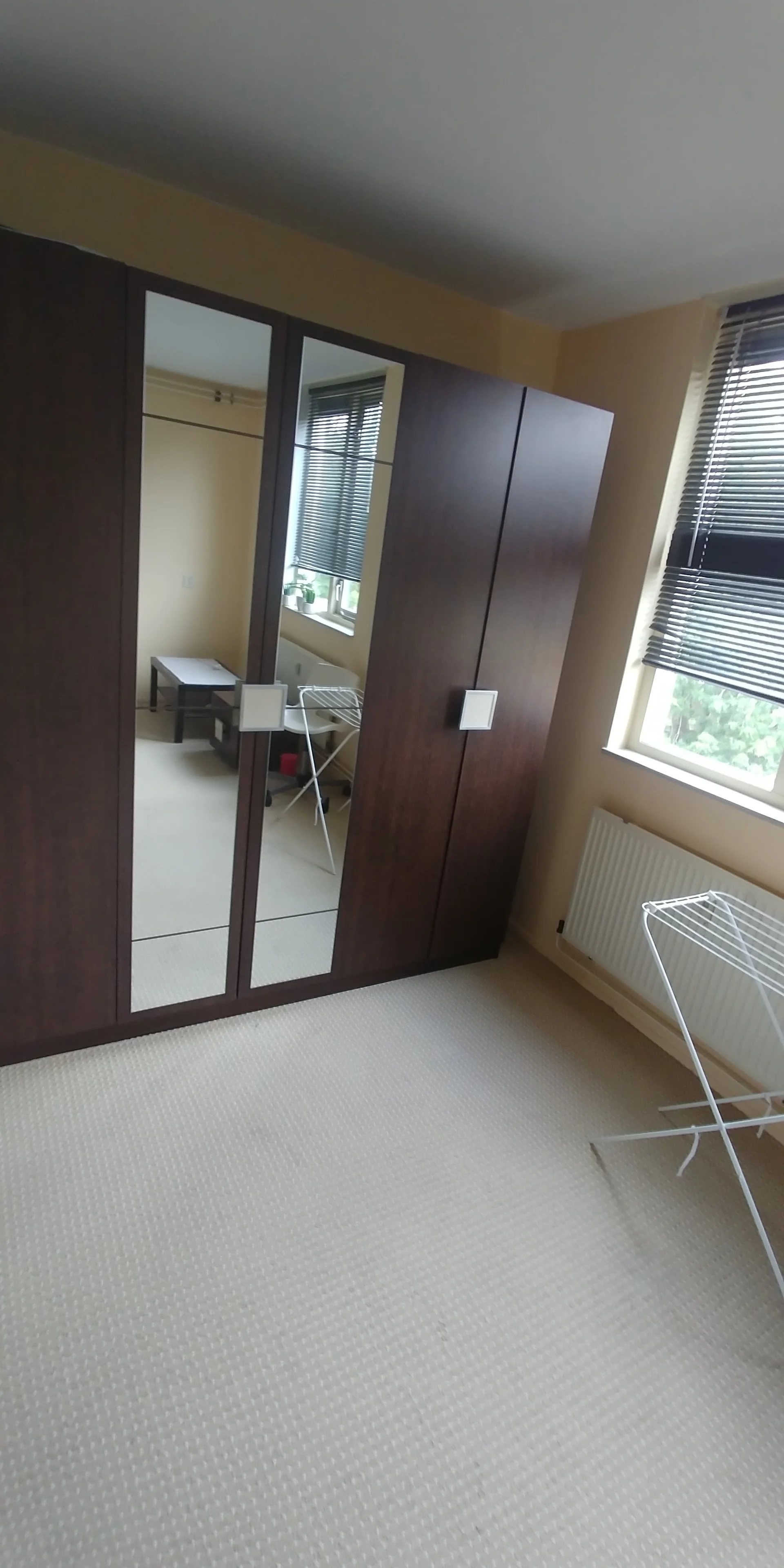 Habitación asequible para estudiantes con buena iluminación en 