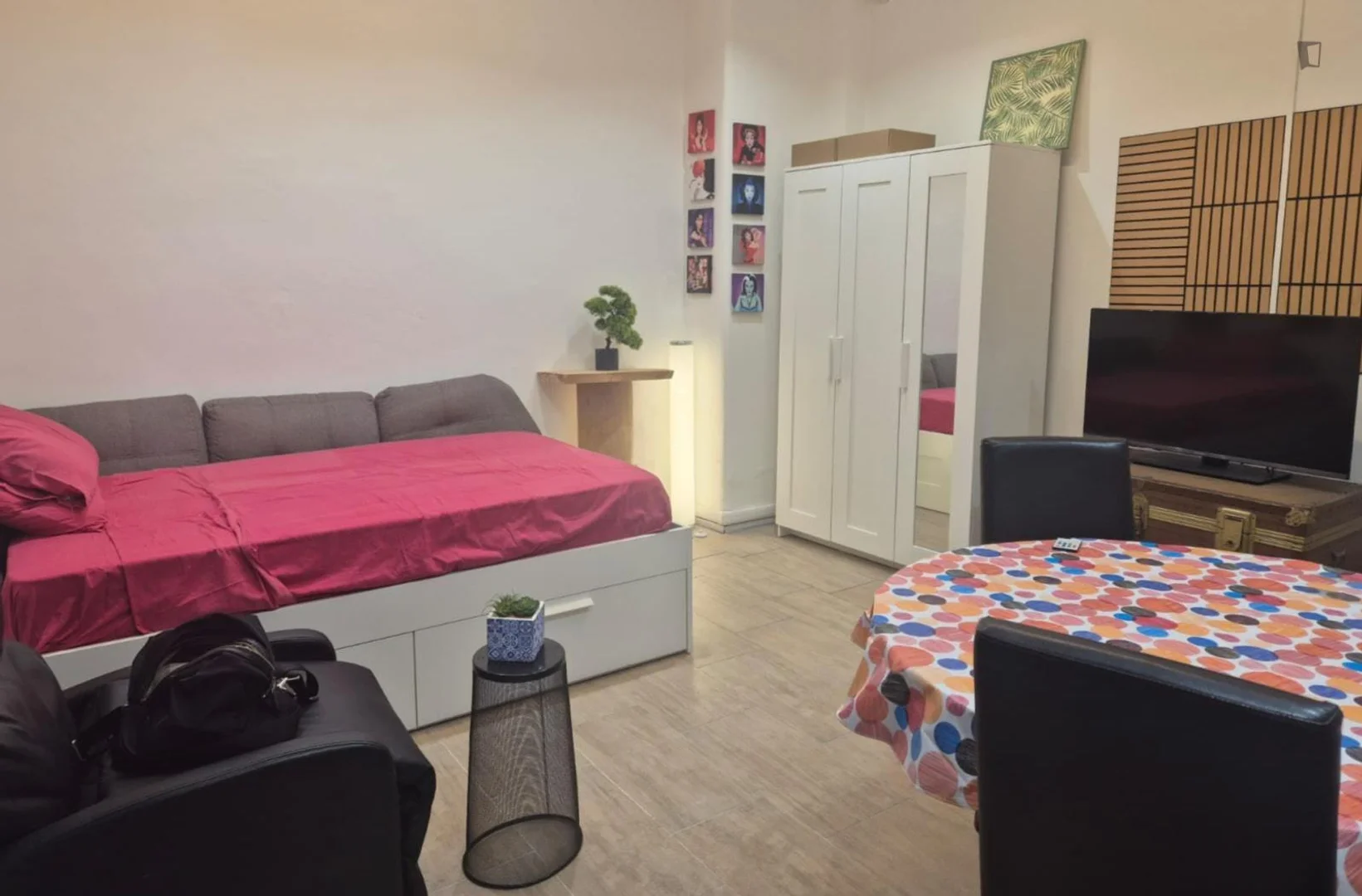 Elegante estudio cerca del campus en 
