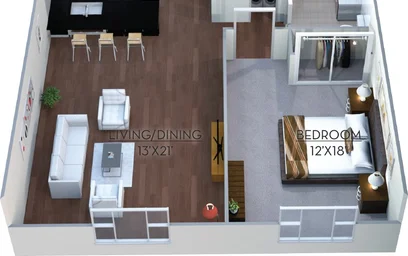 Apartamento totalmente mobilado em {area}