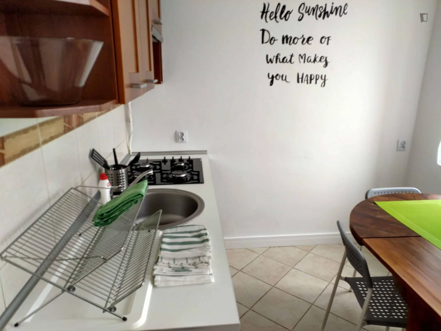 Habitación en apartamento estudiantil en alquiler en , completamente amueblado