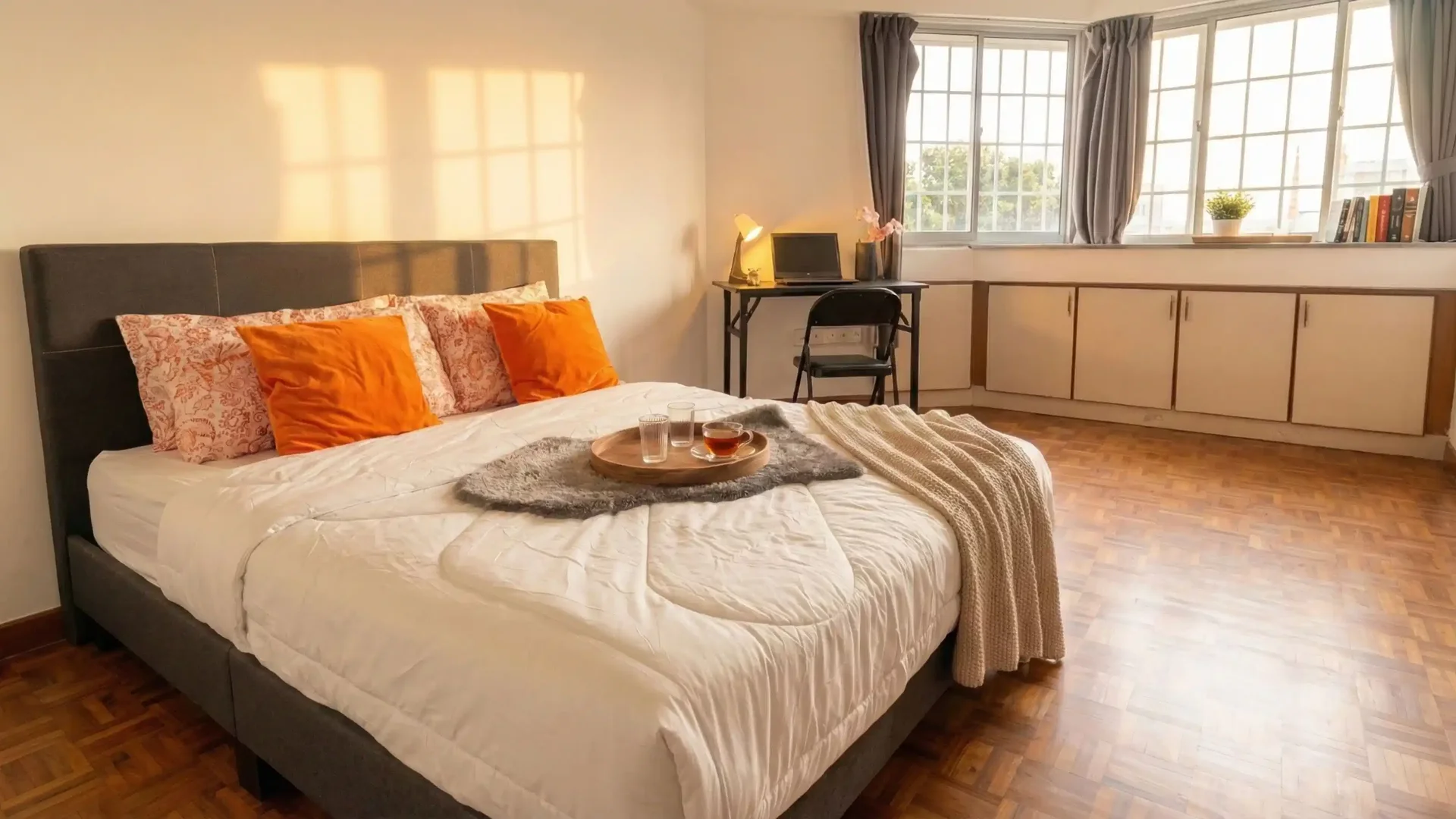 Student-friendly room in  with modern amenities