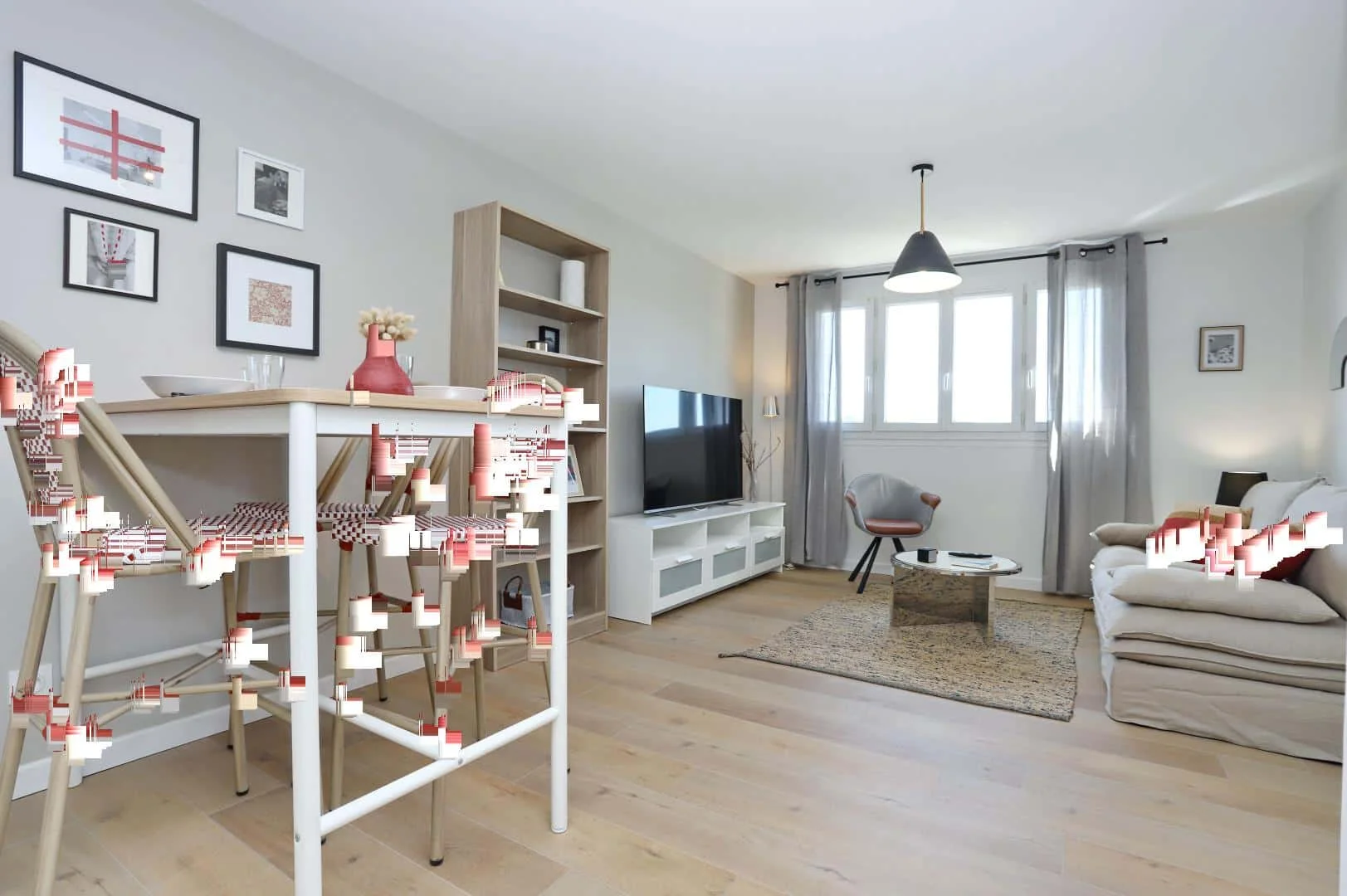 Chambre d'étudiant économique avec emplacement pratique dans 