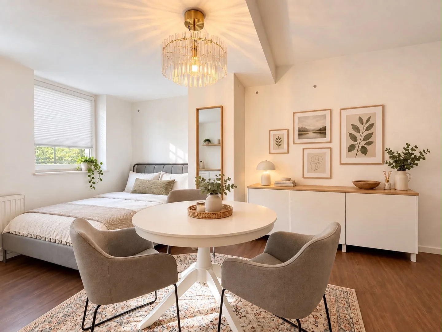 Quarto de estudante económico com localização conveniente em