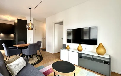 Apartamento moderno e brilhante em {area}