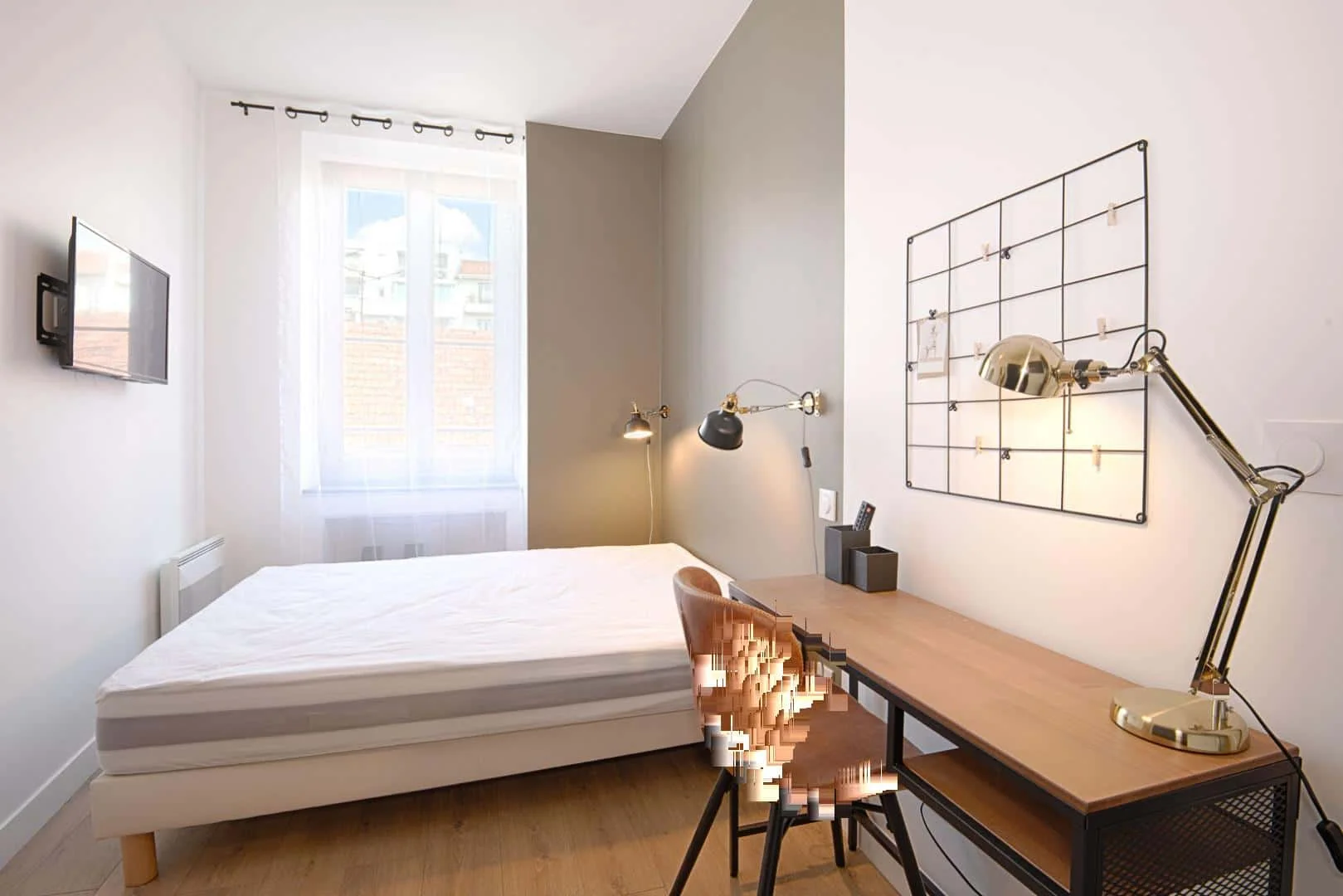 Habitación estudiantil económica con ubicación conveniente en 