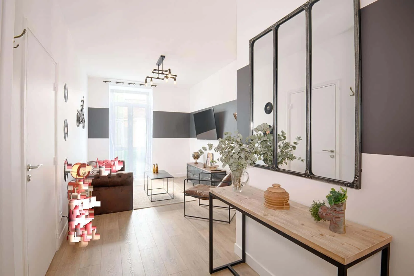 Habitación estudiantil funcional perfecta para estudiar en 
