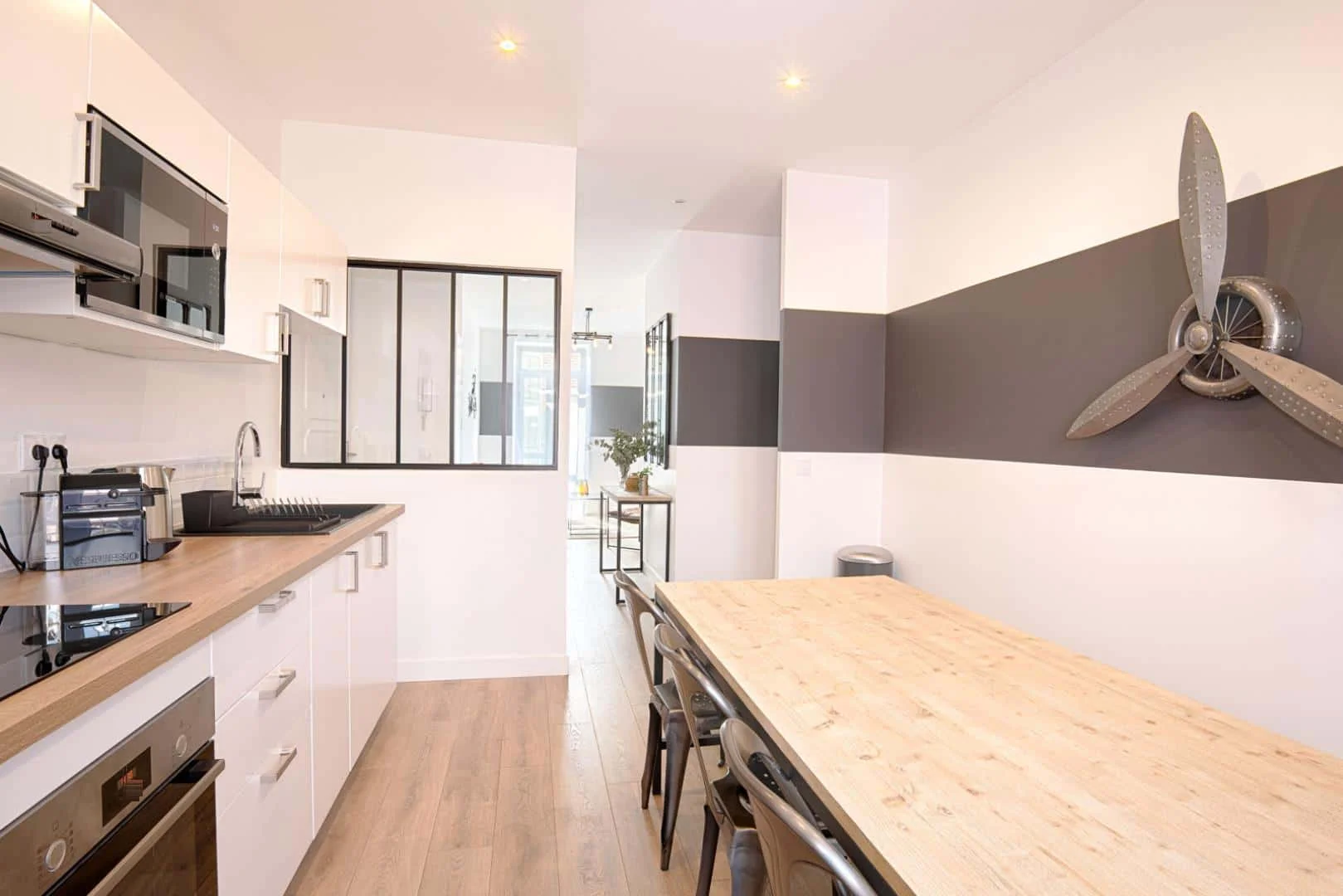 Habitación asequible para estudiantes con buena iluminación en 