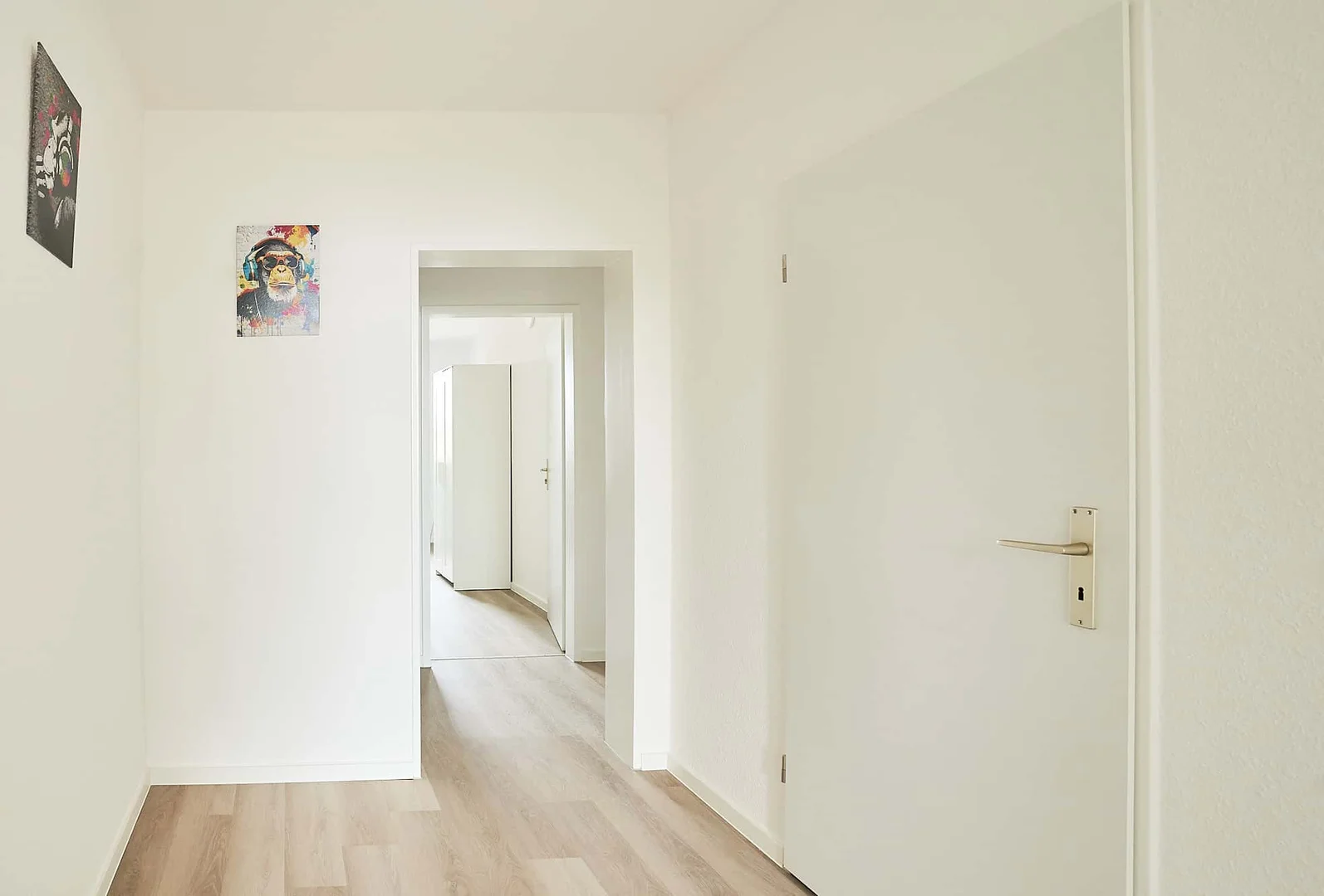 'de modern olanaklara sahip öğrenci dostu oda