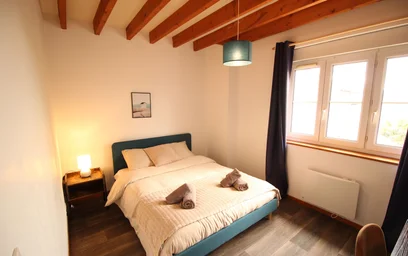 Room for rent with double bed {area}