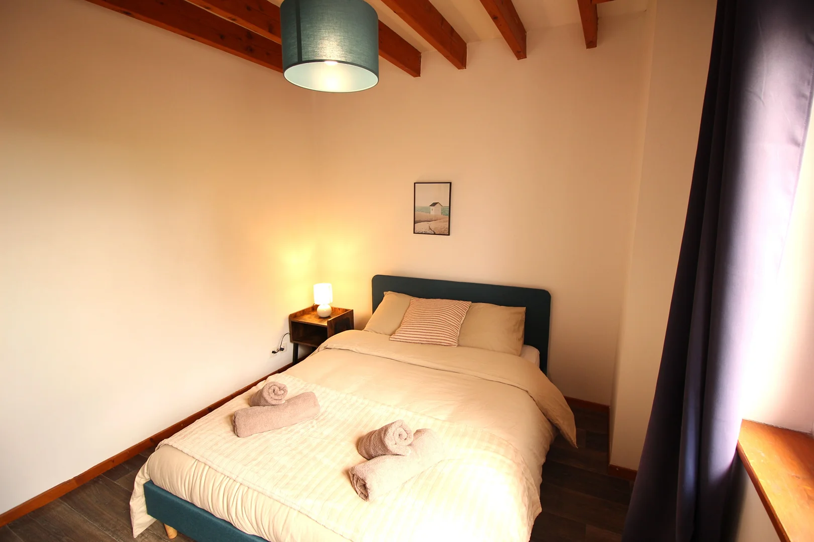Affordable room for students with ample lighting in