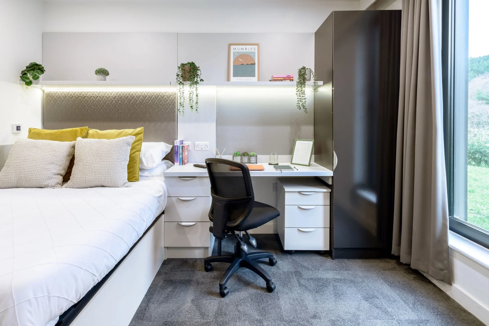 Comodo monolocale per studenti a 