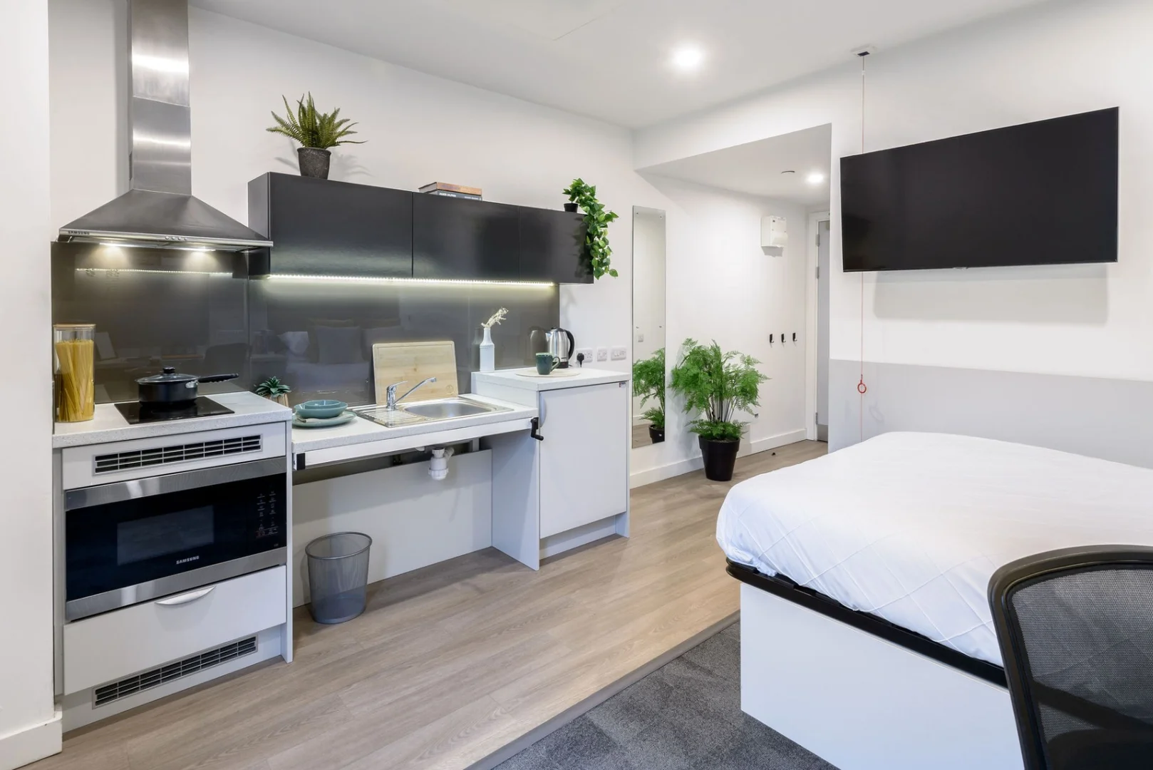 Comodo monolocale per studenti a 