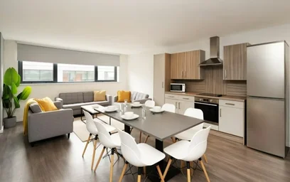 Stanza privata in residence in 17 Hollis Croft, Sheffield City Centre, Sheffield S1 4NQ, United Kingdom, immagine 5 di 37