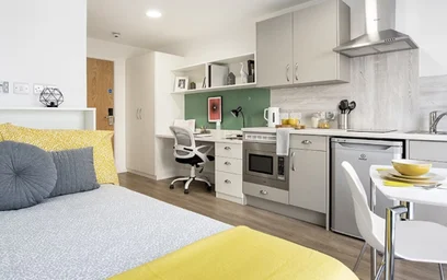 Studio im Wohnheim in der 3 Pittodrie St, Aberdeen AB24 5QU, United Kingdom, bild 1 von 25