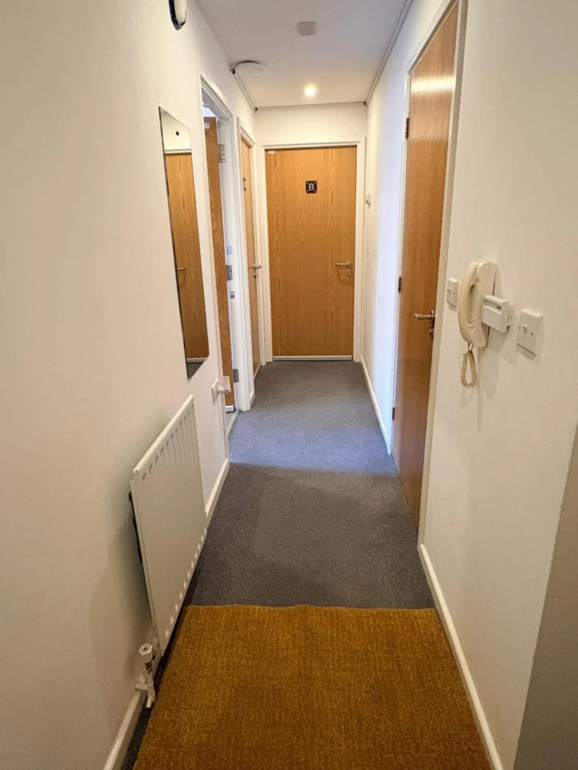 Quarto amigo do estudante em com comodidades modernas