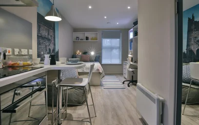 Monolocale in residence in 73 Princess Rd E, De Montfort Square, Leicester LE1 7DS, United Kingdom, immagine 14 di 16