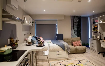 Monolocale in residence in 73 Princess Rd E, De Montfort Square, Leicester LE1 7DS, United Kingdom, immagine 1 di 16