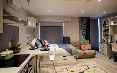 Monolocale in residence in 73 Princess Rd E, De Montfort Square, Leicester LE1 7DS, United Kingdom, immagine 11 di 16