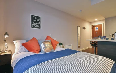 Estúdio em residência em 118 Talbot St, Nottingham NG1 5GP, United Kingdom, imagem 2 de 18