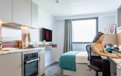 Estudio en residencia en King William St, Salford M50 3ZP, United Kingdom, imagen 1 de 49