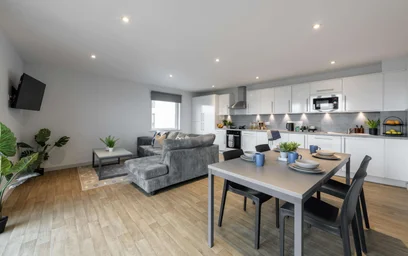 Habitación privada en residencia en 50-54 Union St, Shieldfield, Newcastle upon Tyne NE2 1AH, United Kingdom, imagen 14 de 19