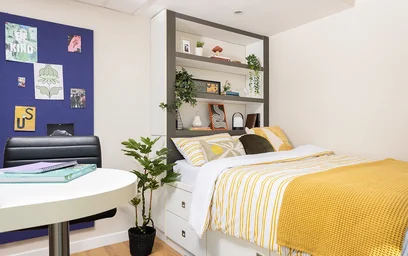 Stanza privata in residence in 1 Great Marlborough St, Manchester M1 5NR, United Kingdom, immagine 5 di 22
