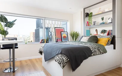 Stanza privata in residence in 1 Great Marlborough St, Manchester M1 5NR, United Kingdom, immagine 7 di 22