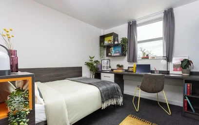 Stanza privata in residence in Liberty Living Plc, 29 Berry St, Manchester M1 2AR, United Kingdom, immagine 9 di 13