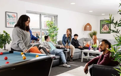 Stanza privata in residence in Liberty Living Plc, 29 Berry St, Manchester M1 2AR, United Kingdom, immagine 8 di 13