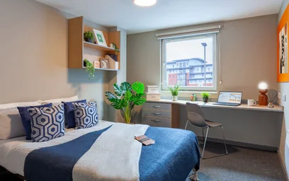 Quarto privado em residência em 1 Lineker Rd, Leicester LE2 7FZ, United Kingdom, imagem 23 de 27