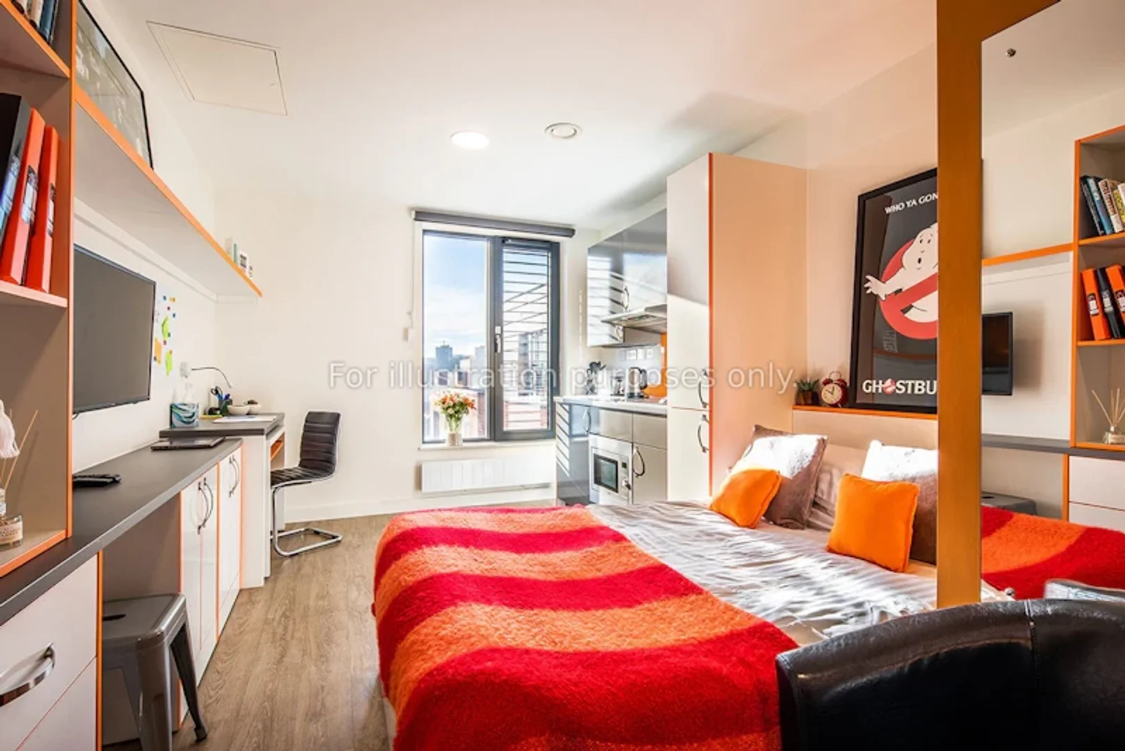 Bequemes Studio-Apartment für studentisches Wohnen in 