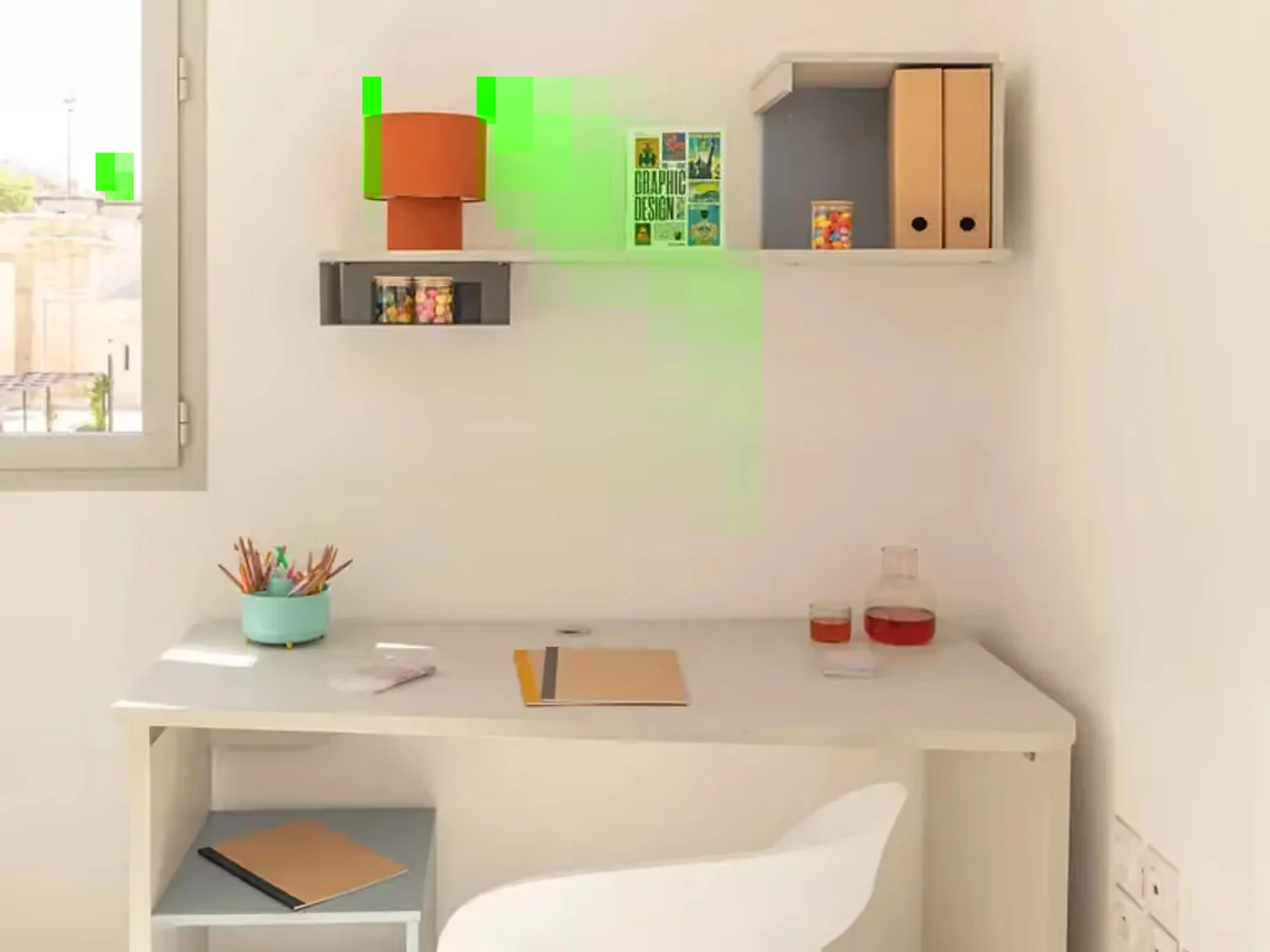 Habitación para estudiantes en  con modernas comodidades