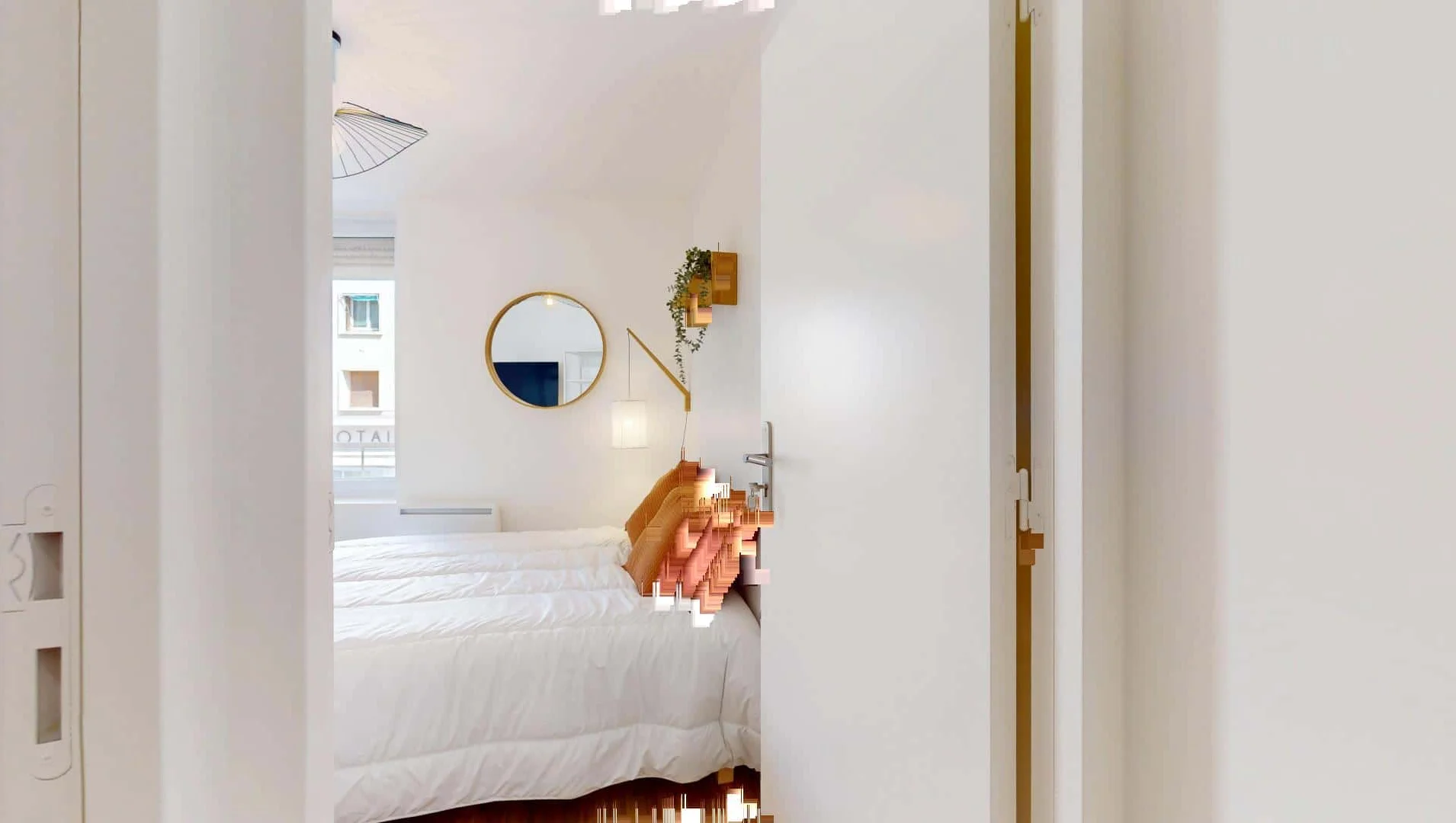 Habitación acogedora para estudiantes disponible en
