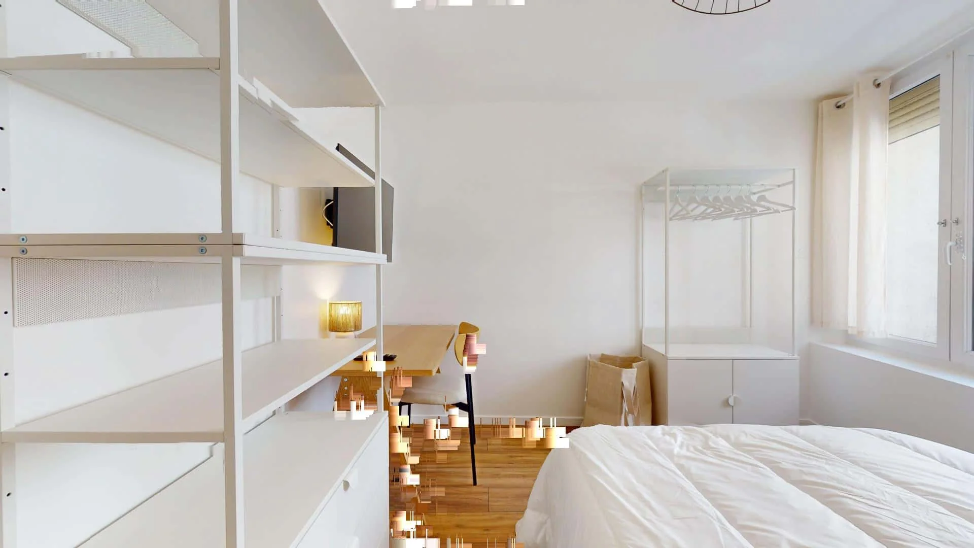 Habitación acogedora para estudiantes disponible en