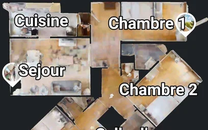 Quarto privado em 45 Rue de l'Oradou, 63000 Clermont-Ferrand, France, imagem 19 de 19