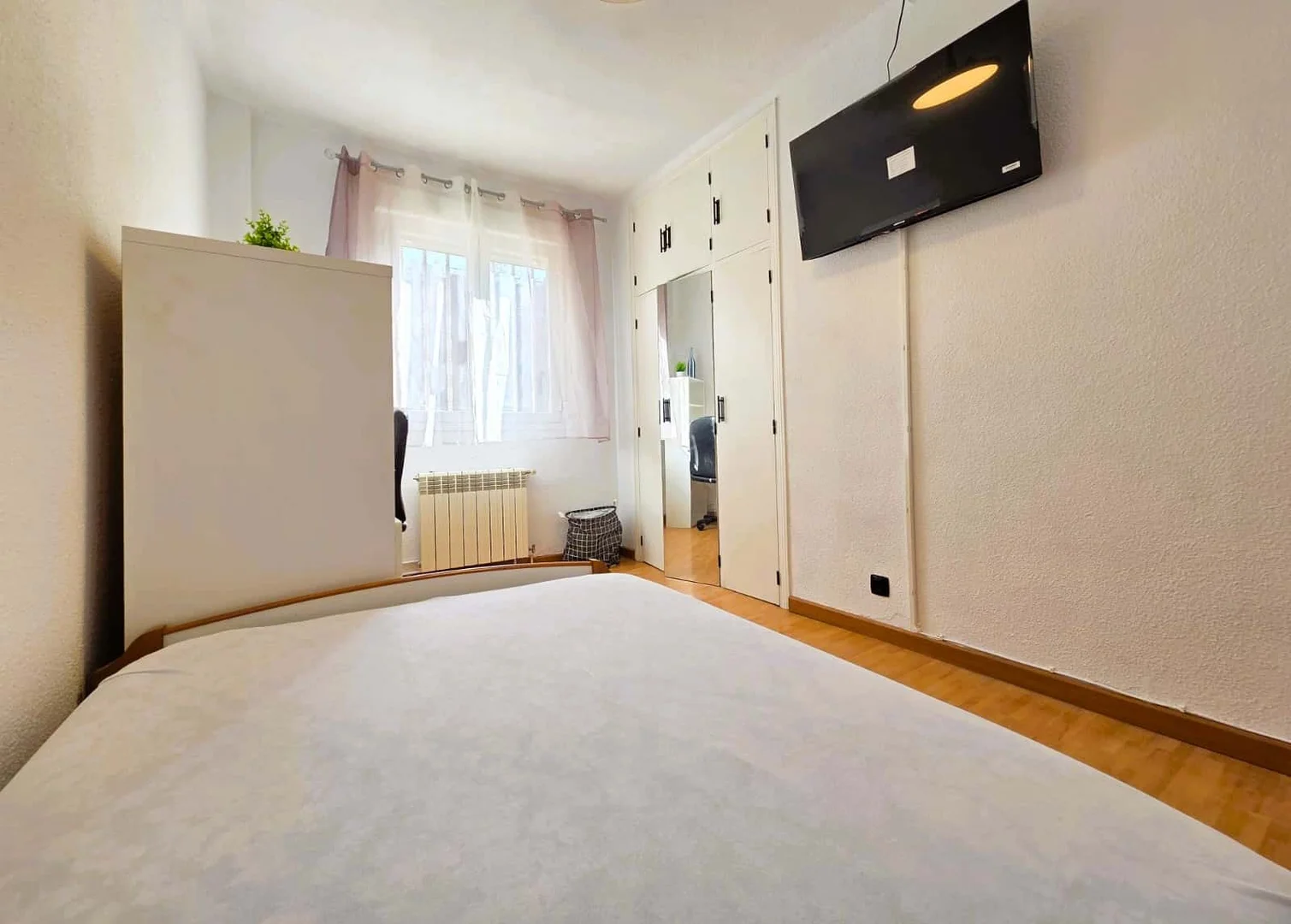 Comfortable and spacious student room in