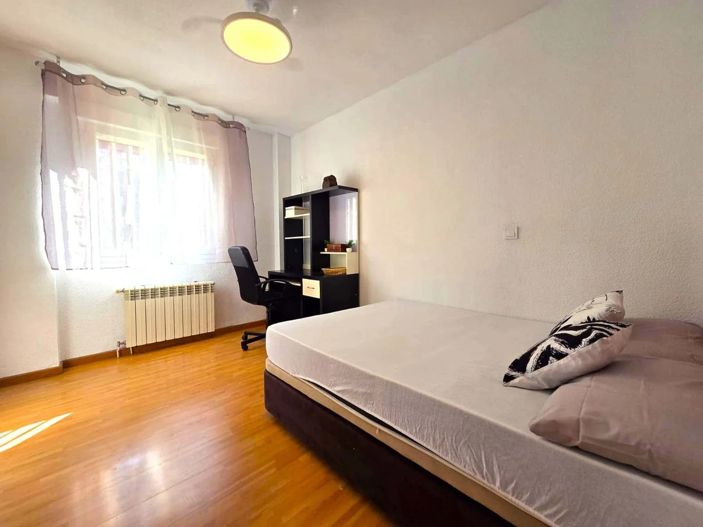Affordable room for students with ample lighting in