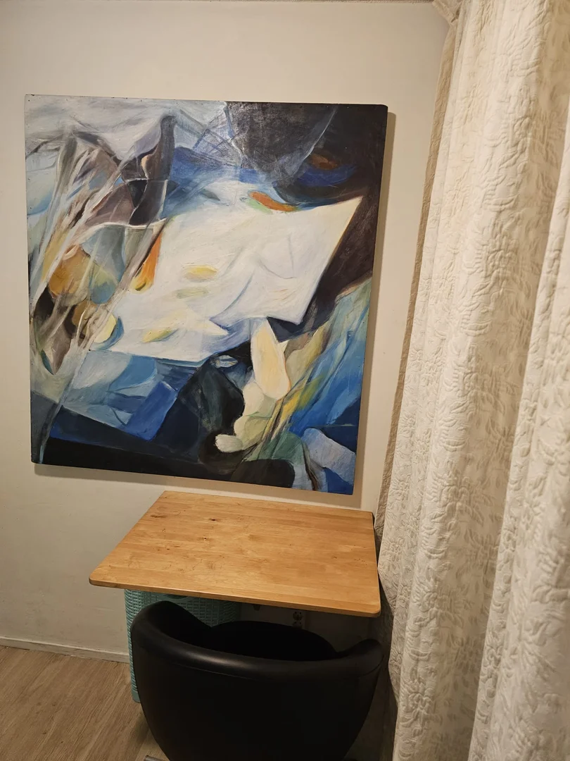 Habitación estudiantil amplia y cómoda en 
