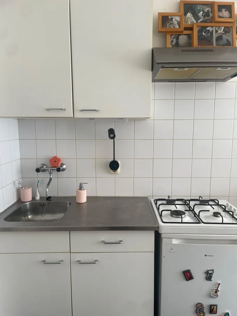 Habitación acogedora para estudiantes disponible en 
