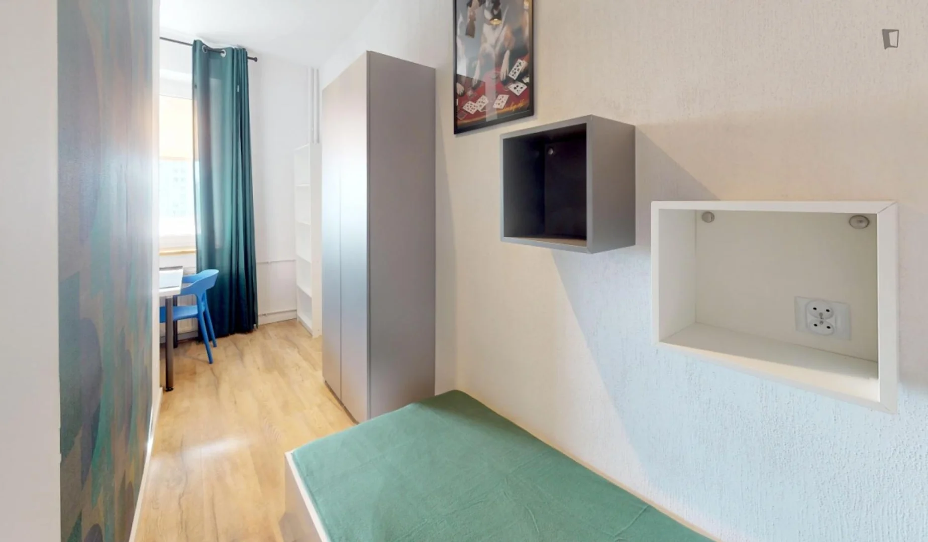 Studentenfreundliches Zimmer in  mit modernen Annehmlichkeiten